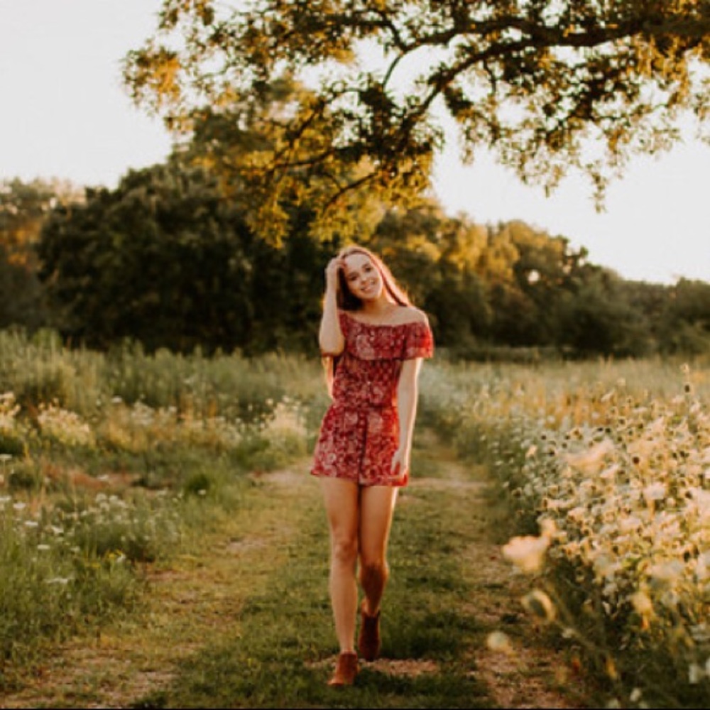 Aeropostale Patterned Romper